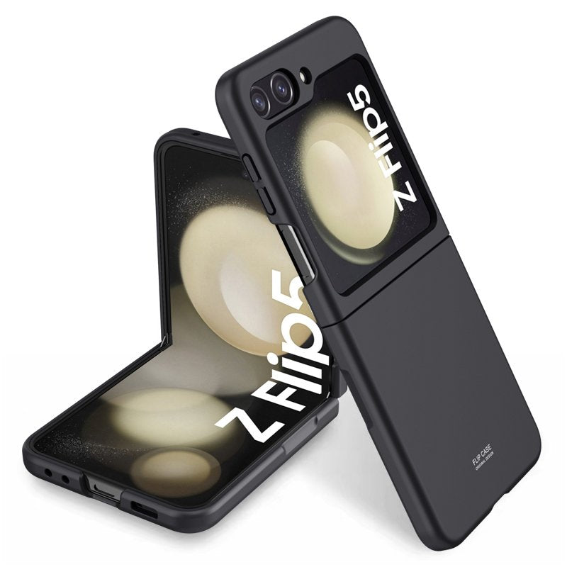 Skin Feel Shockproof Protective Case Samsung Galaxy Z Flip5 zwart