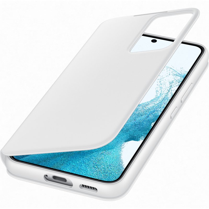 Smart Clear View cover Samsung Galaxy S22+ EF-ZS906CWE wit