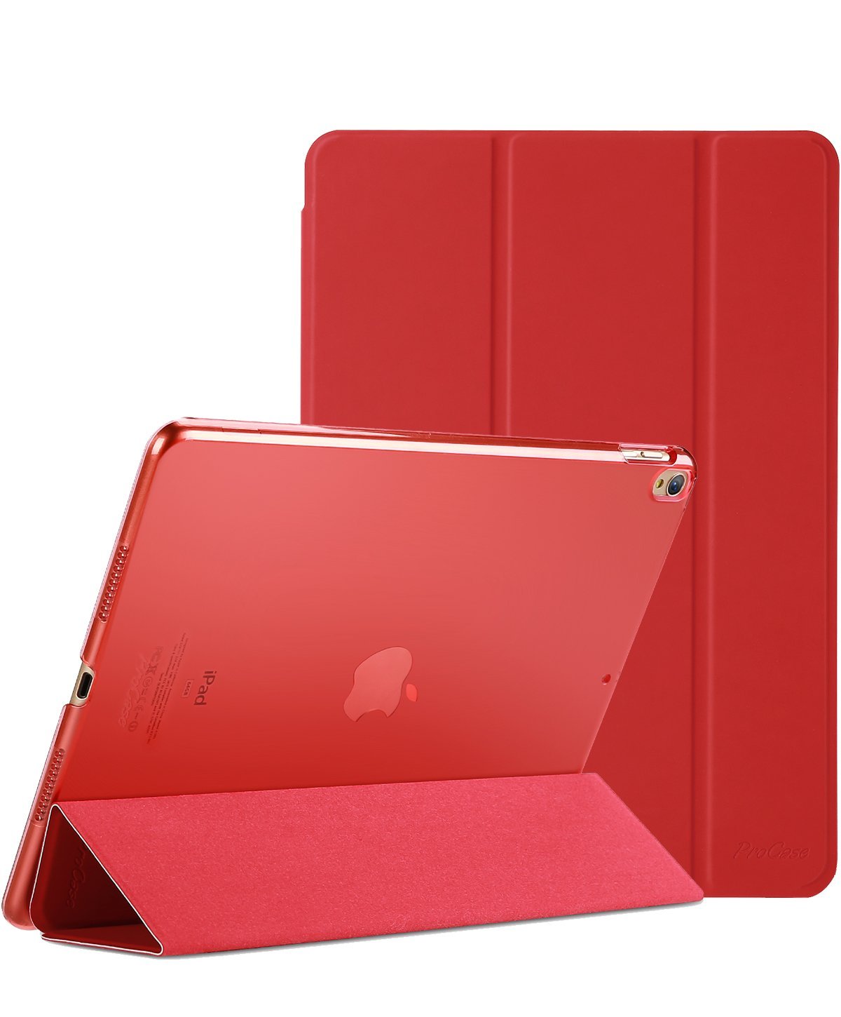 Smart cover met hard case iPad Air (2020/2022) rood