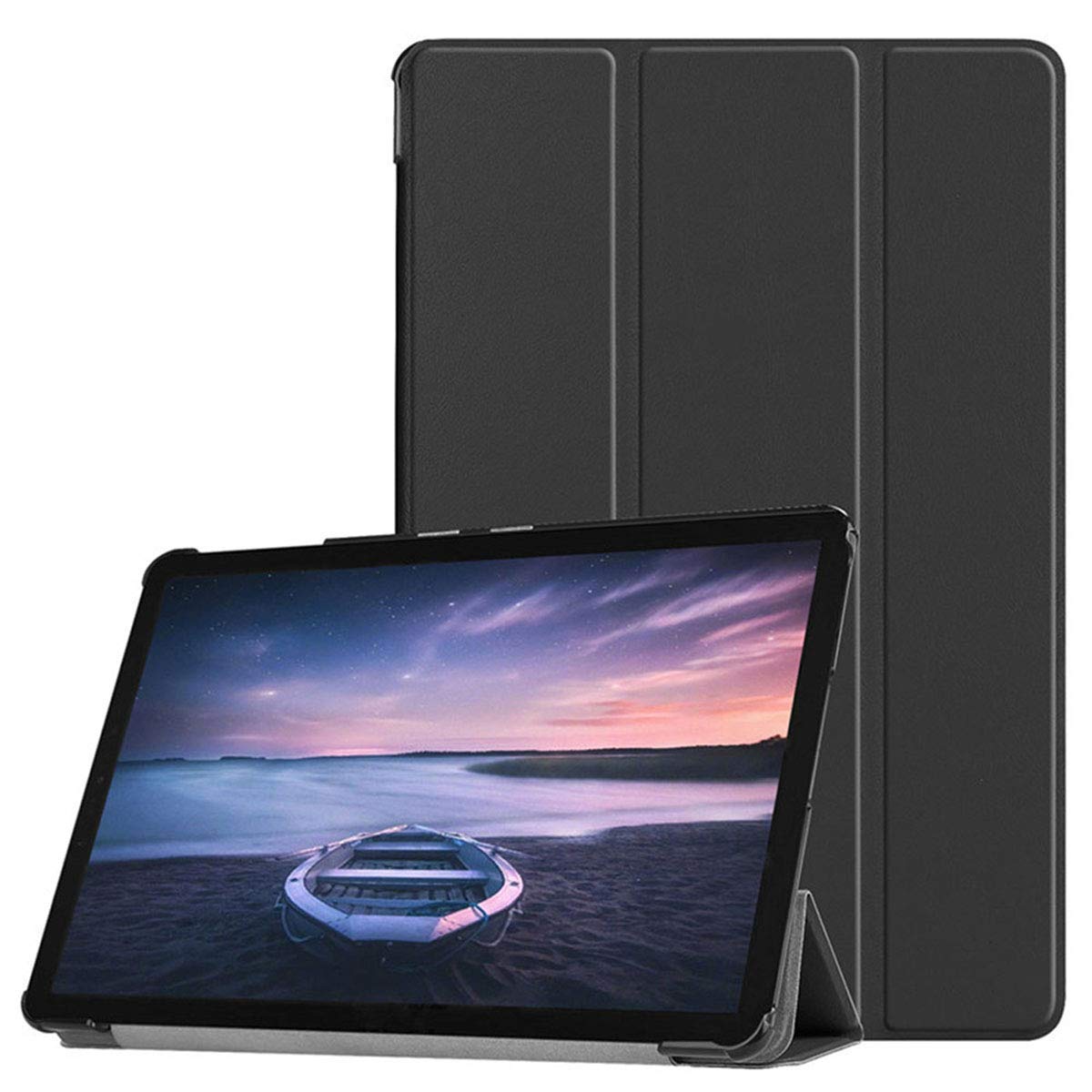 Smart cover met hard case Samsung Galaxy Tab S4 10.5 zwart