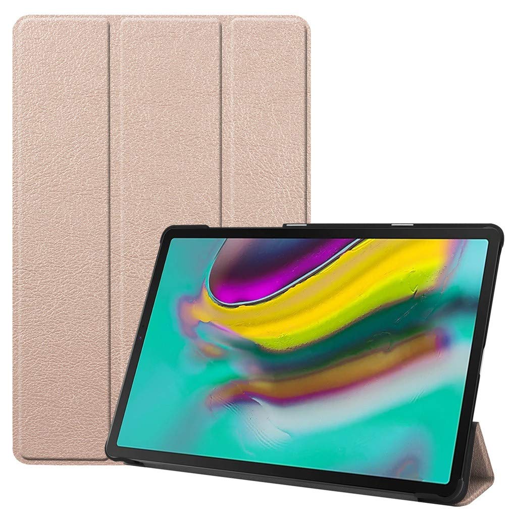 Smart cover met hard case Samsung Galaxy Tab S5e goud