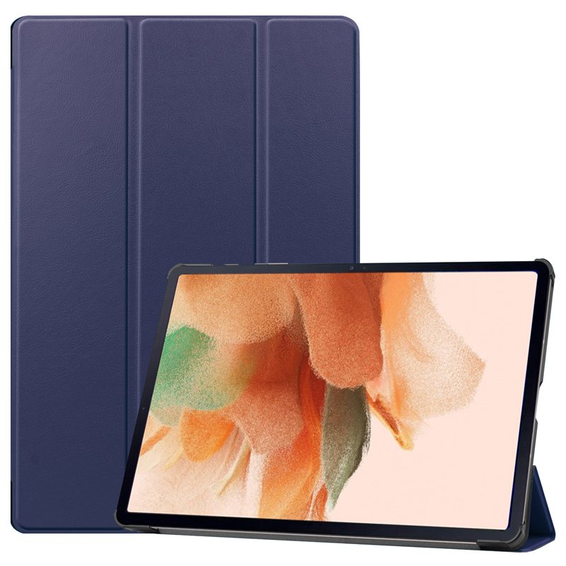 Smart cover met hard case Samsung Galaxy Tab S7+/S7 FE/S8+ blauw