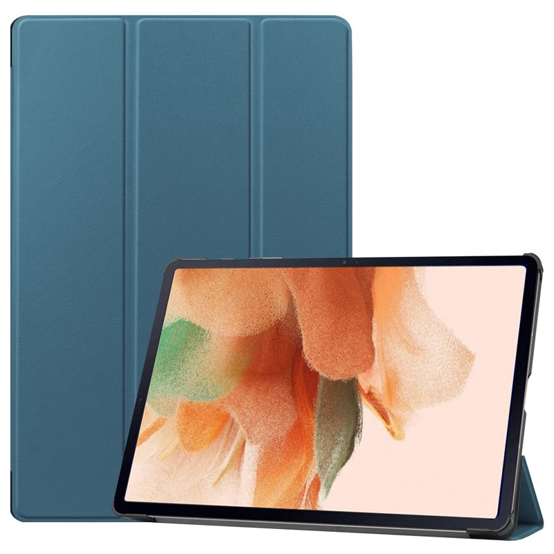 Smart cover met hard case Samsung Galaxy Tab S7+/S7 FE/S8+ groen