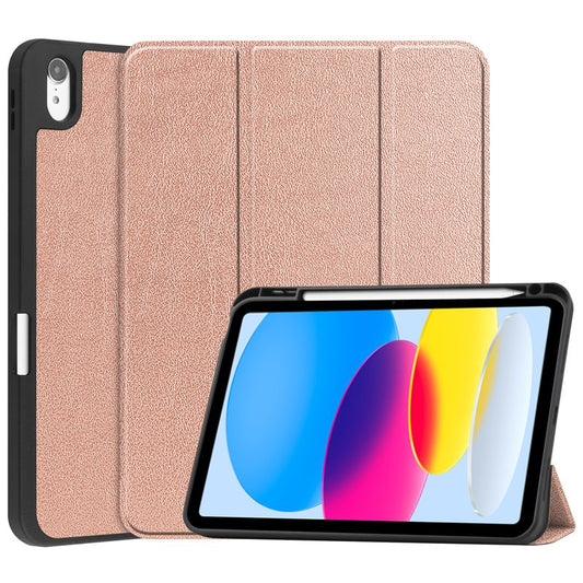 Smart hoes met pencil houder Apple iPad 2022/iPad 2025 rose goud