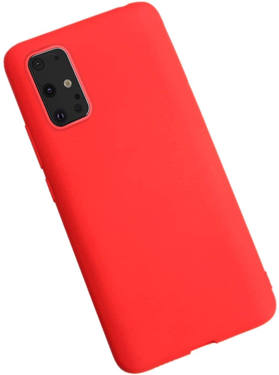Softcase hoesje Samsung Galaxy S20 Plus mat - rood
