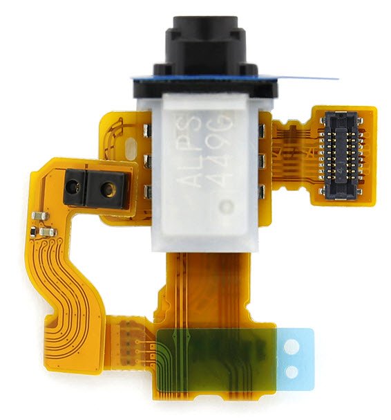 Sony Xperia Z3 Compact flex kabel met audio connector