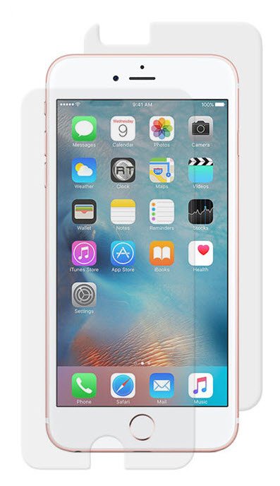 Tempered Glass Apple iPhone 6S voor- en achterkant