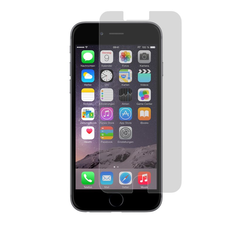 Tempered Glass Screenprotector Apple iPhone 6 Plus