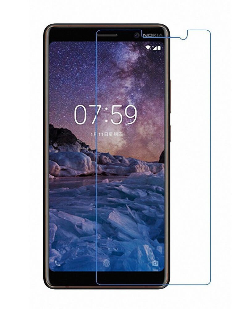 Tempered Glass Screenprotector Nokia 7 Plus