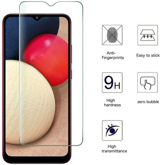 Tempered Glass Screenprotector Samsung Galaxy A02