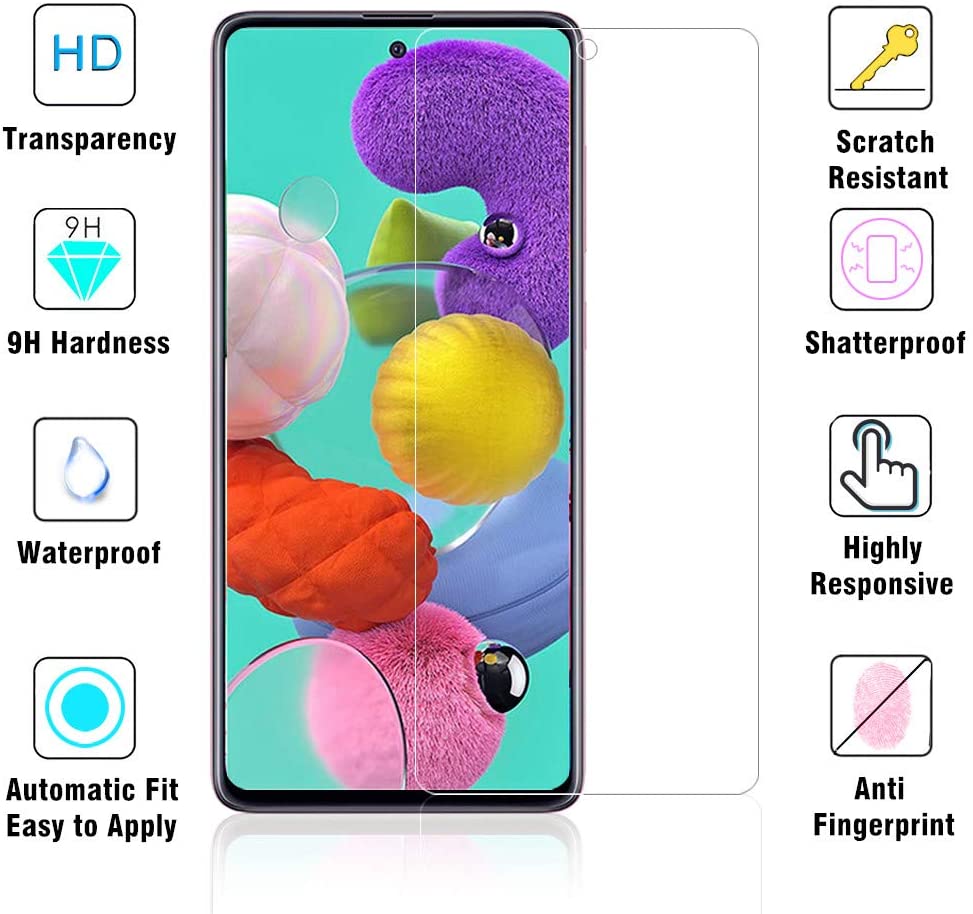 Tempered Glass Screenprotector Samsung Galaxy F41