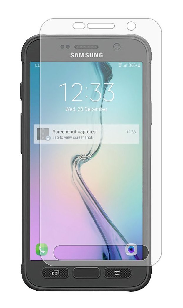 Tempered Glass Screenprotector Samsung Galaxy S7 Active