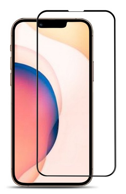 Tempered Glass (volledig scherm) Apple iPhone 13 Pro Max - zwart