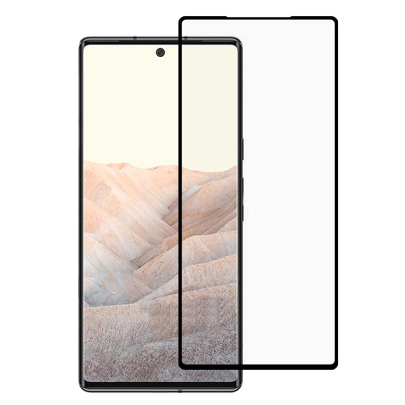 Tempered Glass (volledig scherm) Google Pixel 8 zwart