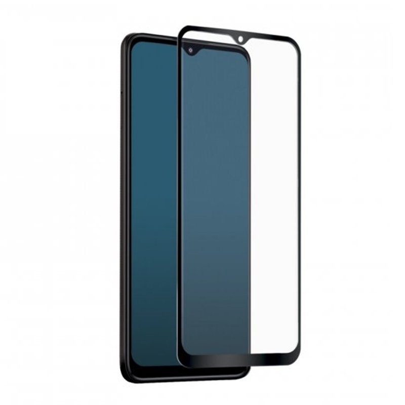 Tempered Glass (volledig scherm) Motorola Moto G Pure zwart