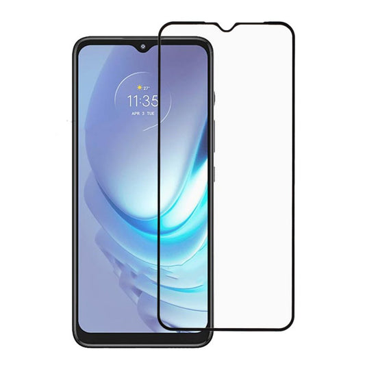 Tempered Glass (volledig scherm) Motorola Moto G50 XT2137 zwart