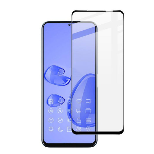 Tempered Glass (volledig scherm) Motorola Moto G52 zwart