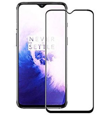 Tempered Glass (volledig scherm) OnePlus 7T zwart