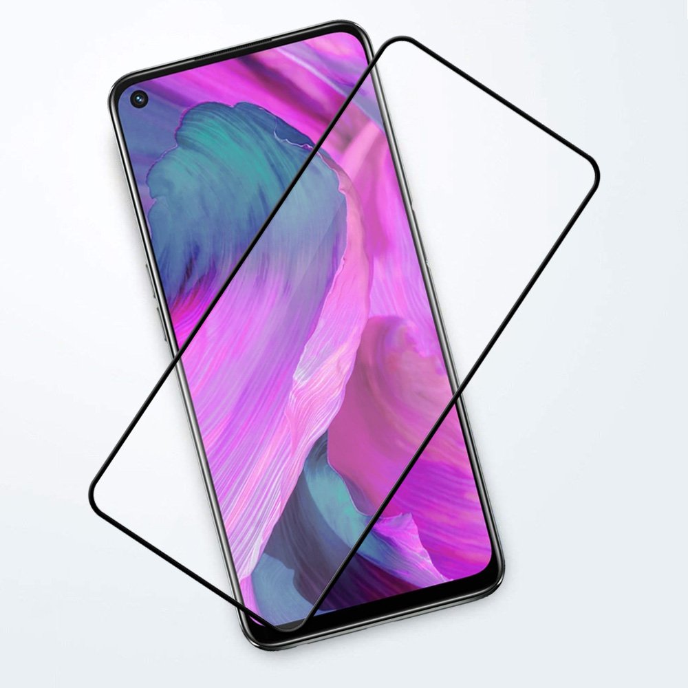 Tempered Glass (volledig scherm) OPPO A74 5G CPH2197 zwart