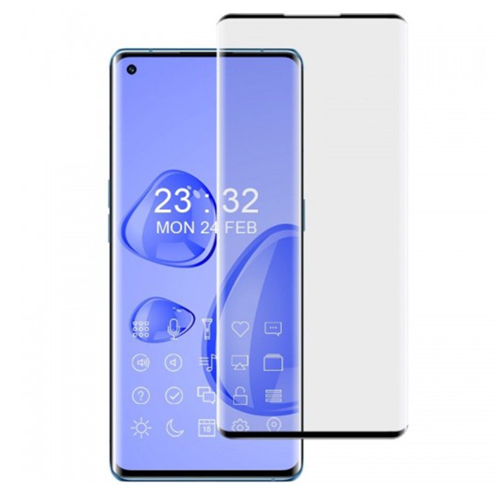 Tempered Glass (volledig scherm) OPPO Reno6 Pro 5G CPH2247 zwart