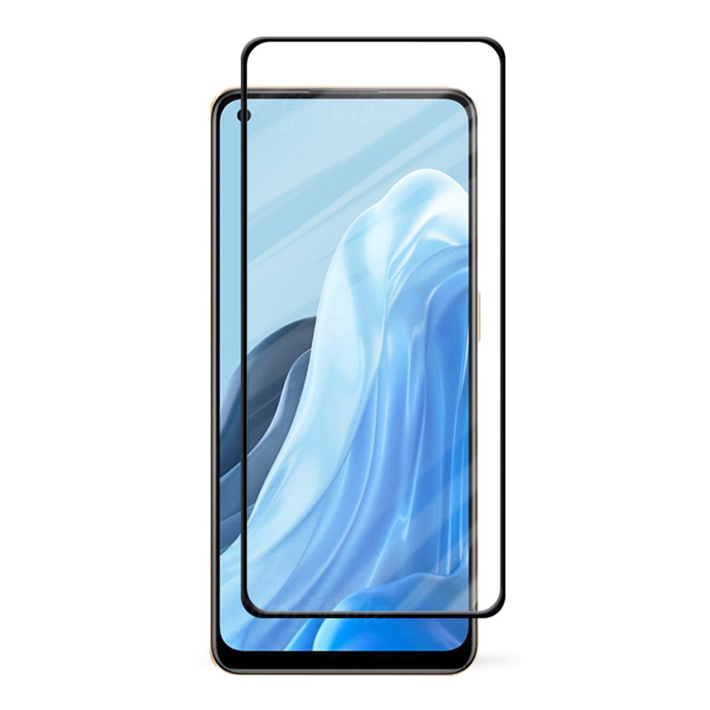 Tempered Glass (volledig scherm) OPPO Reno7 4G CPH2363 zwart