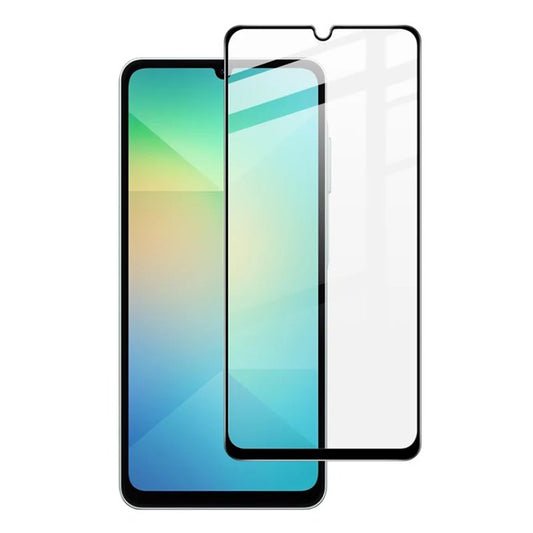Tempered Glass (volledig scherm) Samsung Galaxy A07/A08 Zwart