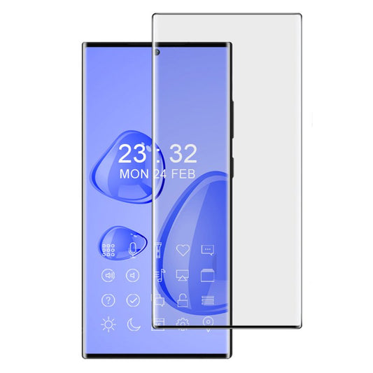 Tempered Glass (volledig scherm) Samsung Galaxy S23 Ultra zwart