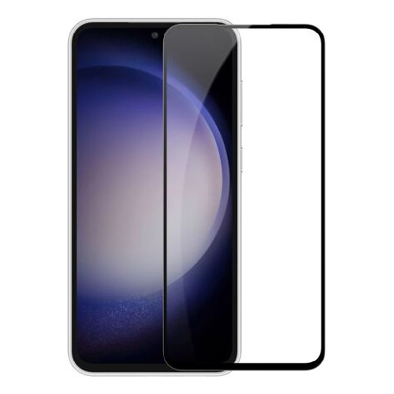 Tempered Glass (volledig scherm) Samsung Galaxy S24 FE zwart