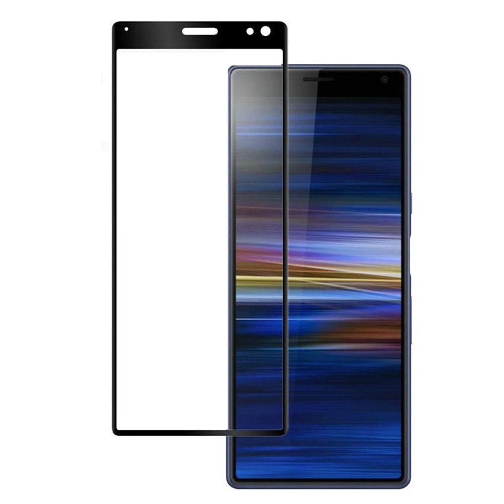 Tempered Glass (volledig scherm) Sony Xperia 10 zwart