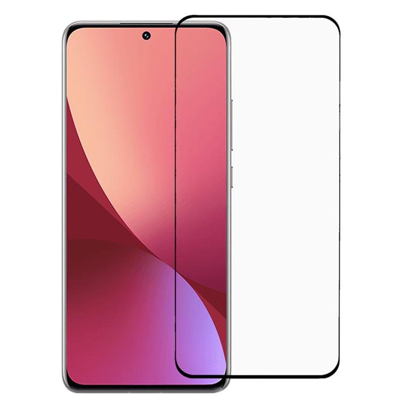 Tempered Glass (volledig scherm) Xiaomi 12 zwart