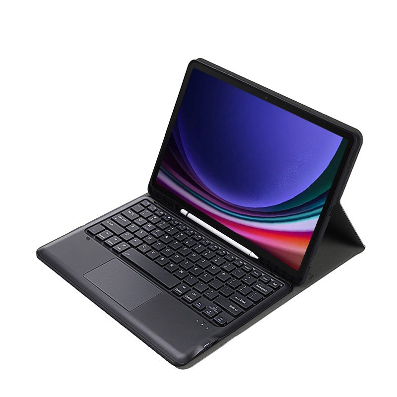 Toetsenbord hoes met touchpad Samsung Galaxy Tab S9 FE+
