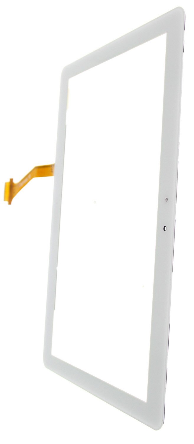 Compatibel Touchscreen - Digitizer voor Samsung Galaxy Note 10.1 wit