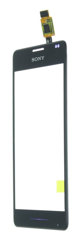 Touchscreen - digitizer Sony Xperia E1 zwart