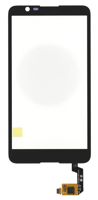 Touchscreen - digitizer Sony Xperia E4 zwart