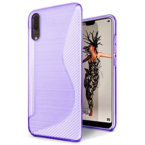 TPU hoesje Huawei P20 paars