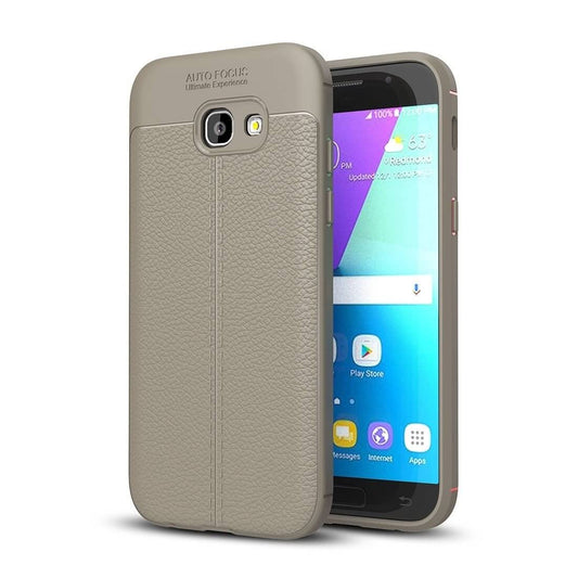 TPU hoesje leer Samsung Galaxy A5 2017 beige/taupe