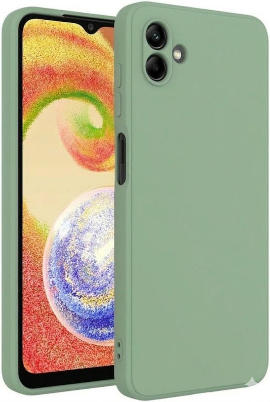 TPU hoesje Samsung Galaxy A07/A08 mat - Groen
