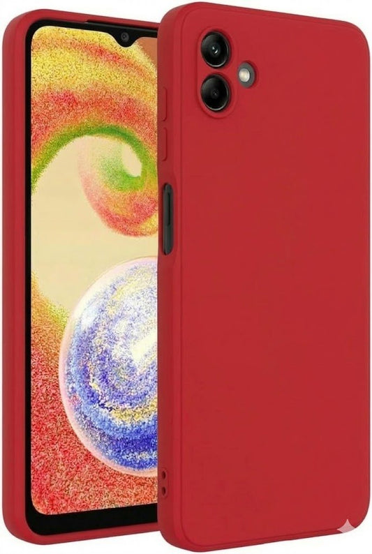 TPU hoesje Samsung Galaxy A07/A08 mat - Rood