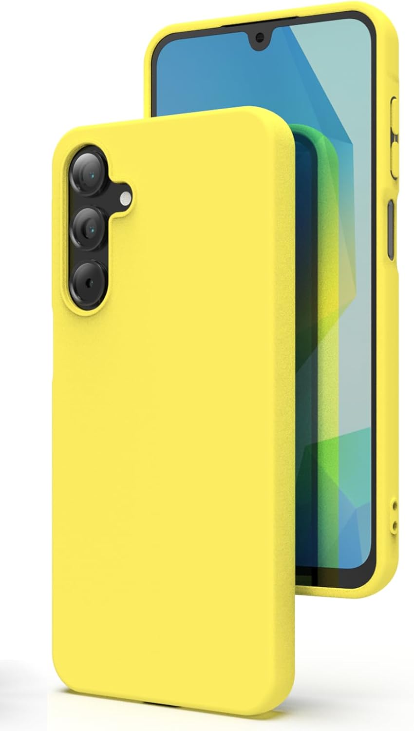 TPU hoesje Samsung Galaxy A16 mat - geel
