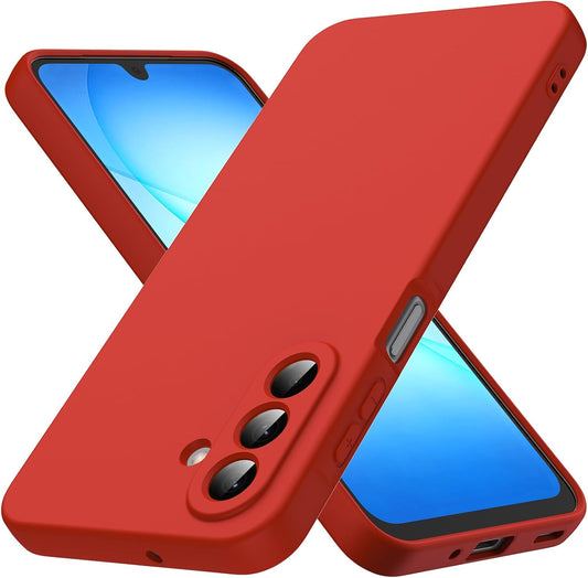 TPU hoesje Samsung Galaxy A17/A18 mat - rood