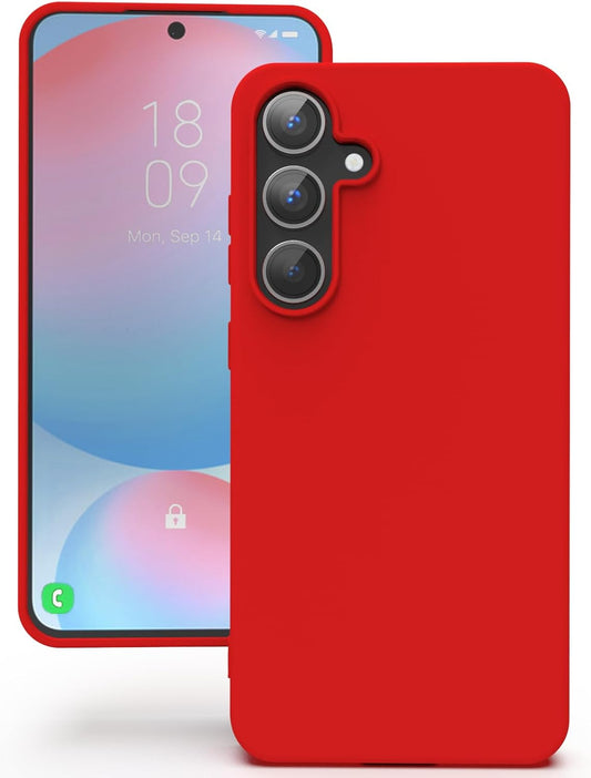 TPU hoesje Samsung Galaxy A56 mat - rood