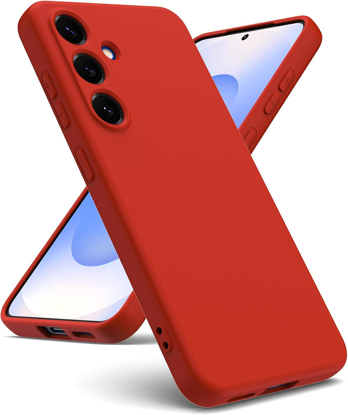 TPU hoesje Samsung Galaxy S25 FE mat - rood