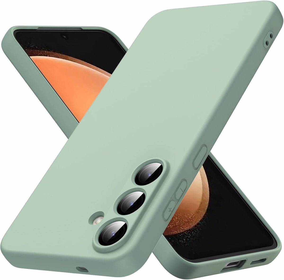 TPU hoesje Samsung Galaxy S26 FE mat - groen