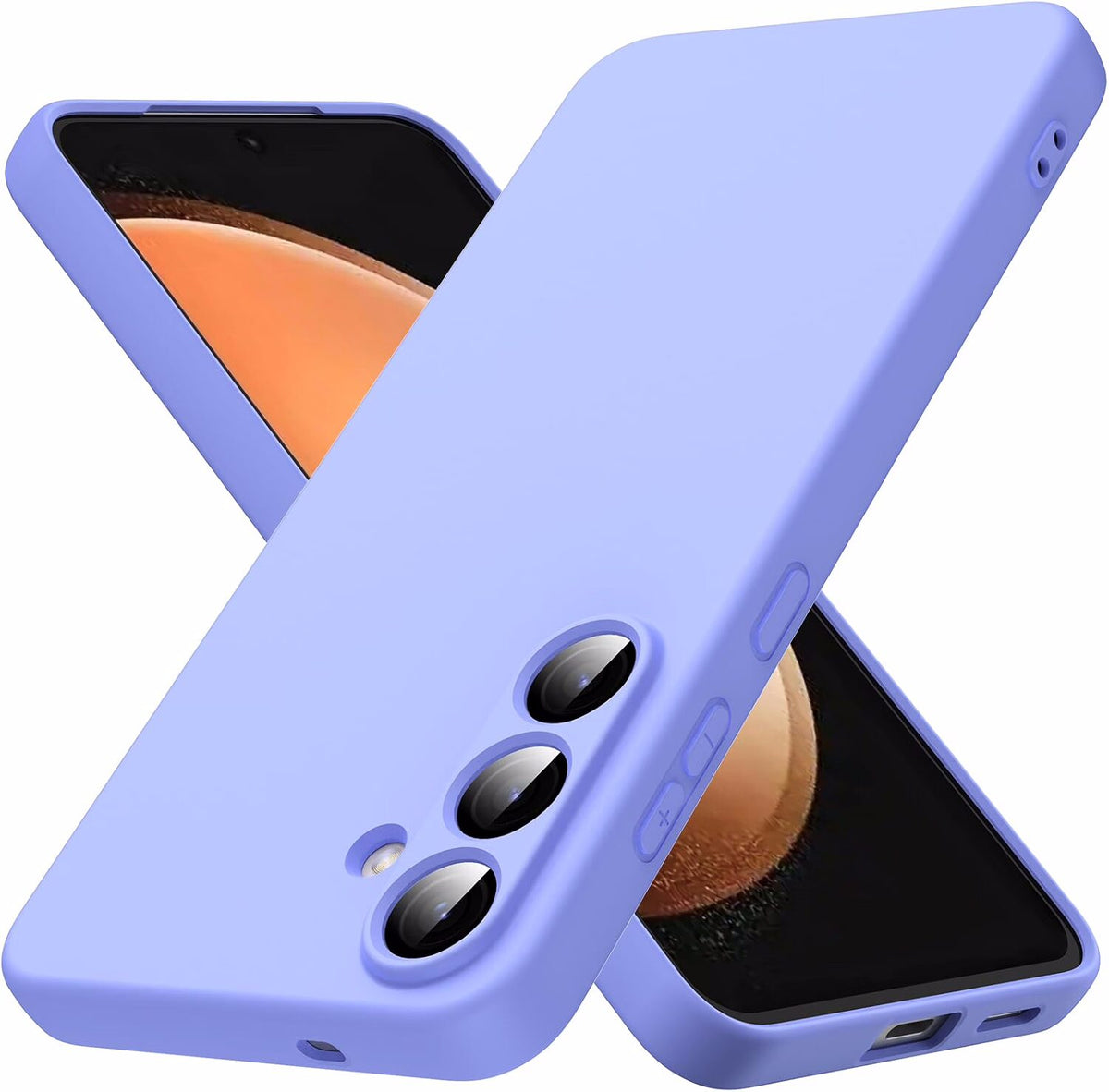TPU hoesje Samsung Galaxy S26 FE mat - paars