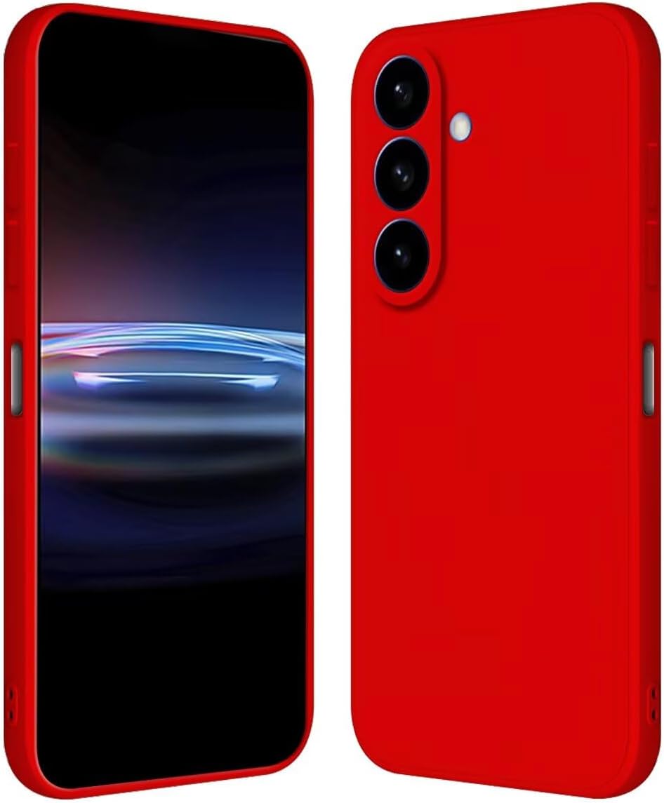 TPU hoesje Samsung Galaxy S26 mat - Rood