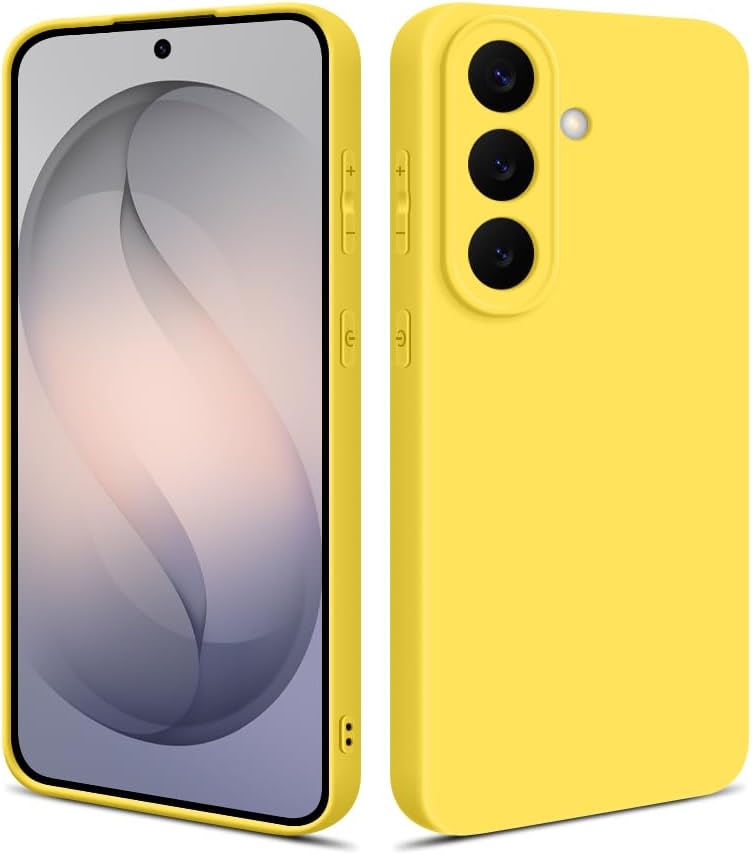TPU hoesje Samsung Galaxy S26 Plus mat - Geel