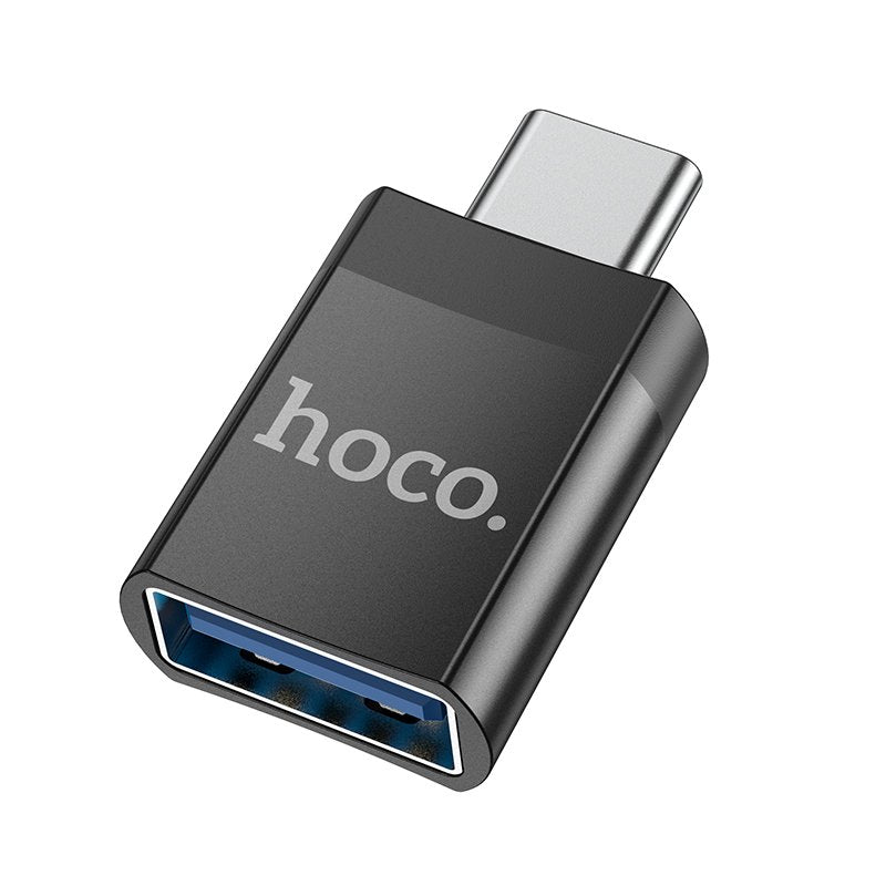 USB-C (Male) naar USB 3.0 (Female) OTG Adapter zwart