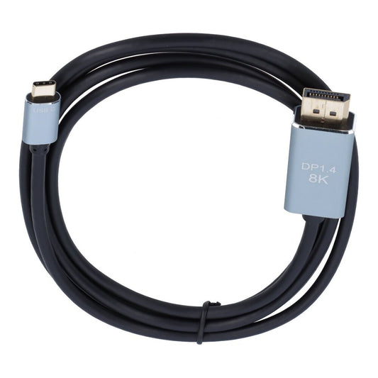 USB-C naar Display Port 8K (male) kabel - 1,8m
