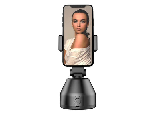 Vlog/stream standaard met face tracker voor telefoon