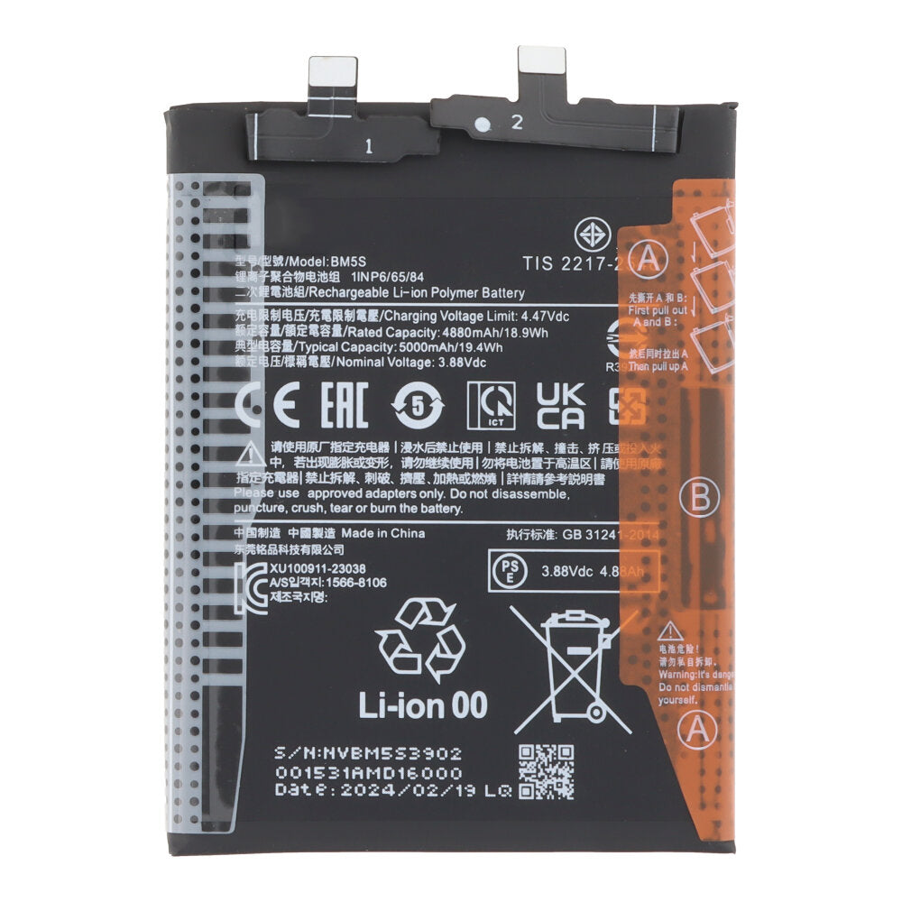 Xiaomi 13T Pro batterij BM5S (Service Pack)